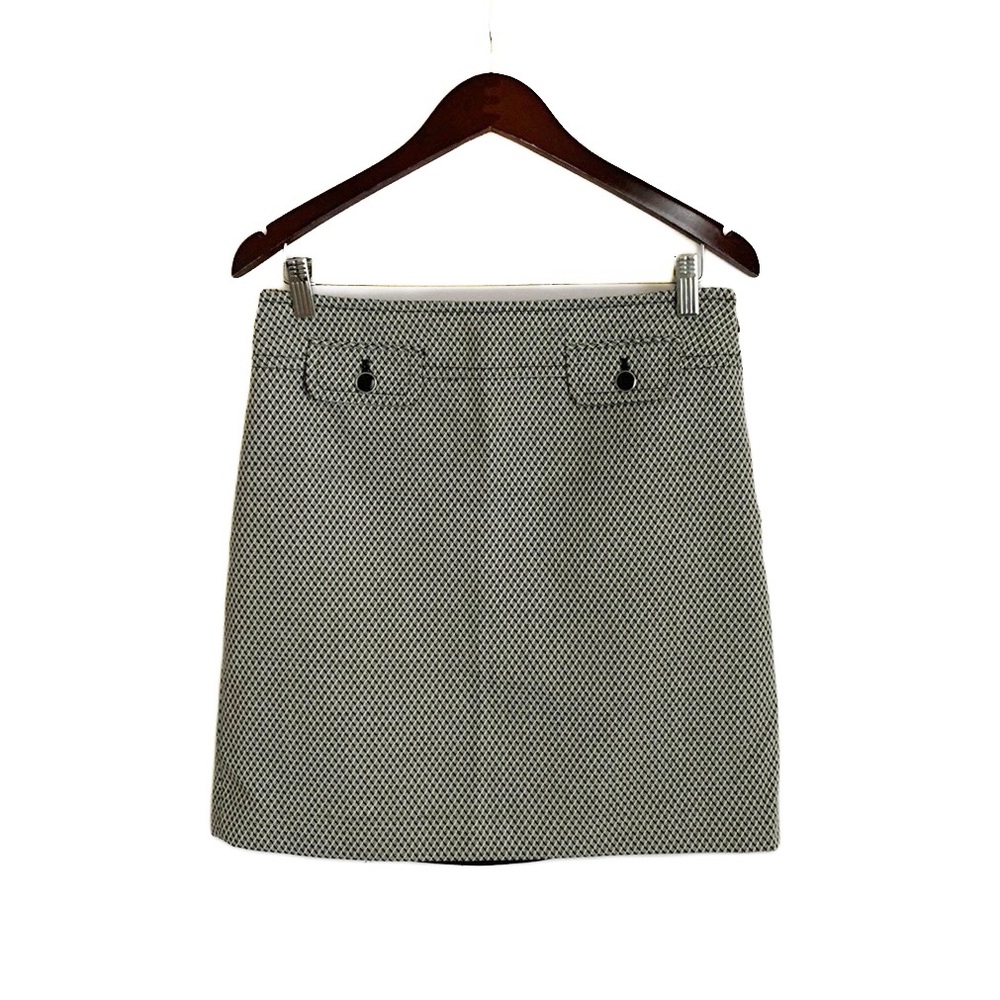 LOFT Button Flap Skirt